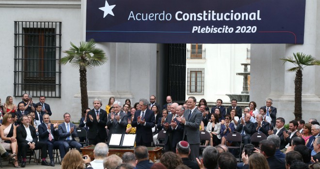 Presidente Piñera promulga proyecto de reforma a la Constitución