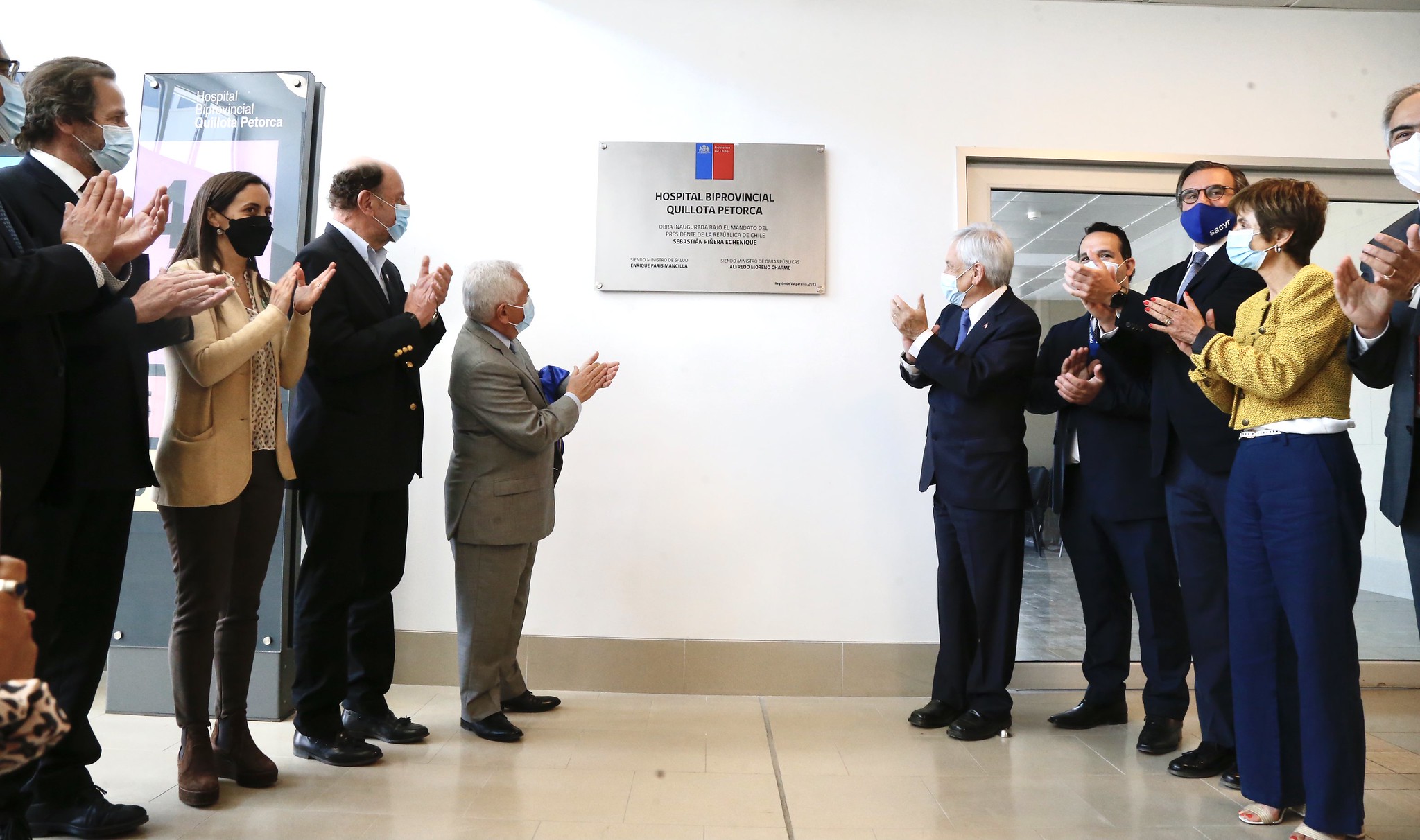 Presidente Piñera inaugura Hospital Biprovincial Quillota-Petorca: “Es un salto adelante en calidad con un centro de alta complejidad que la gente merecía y necesitaba”