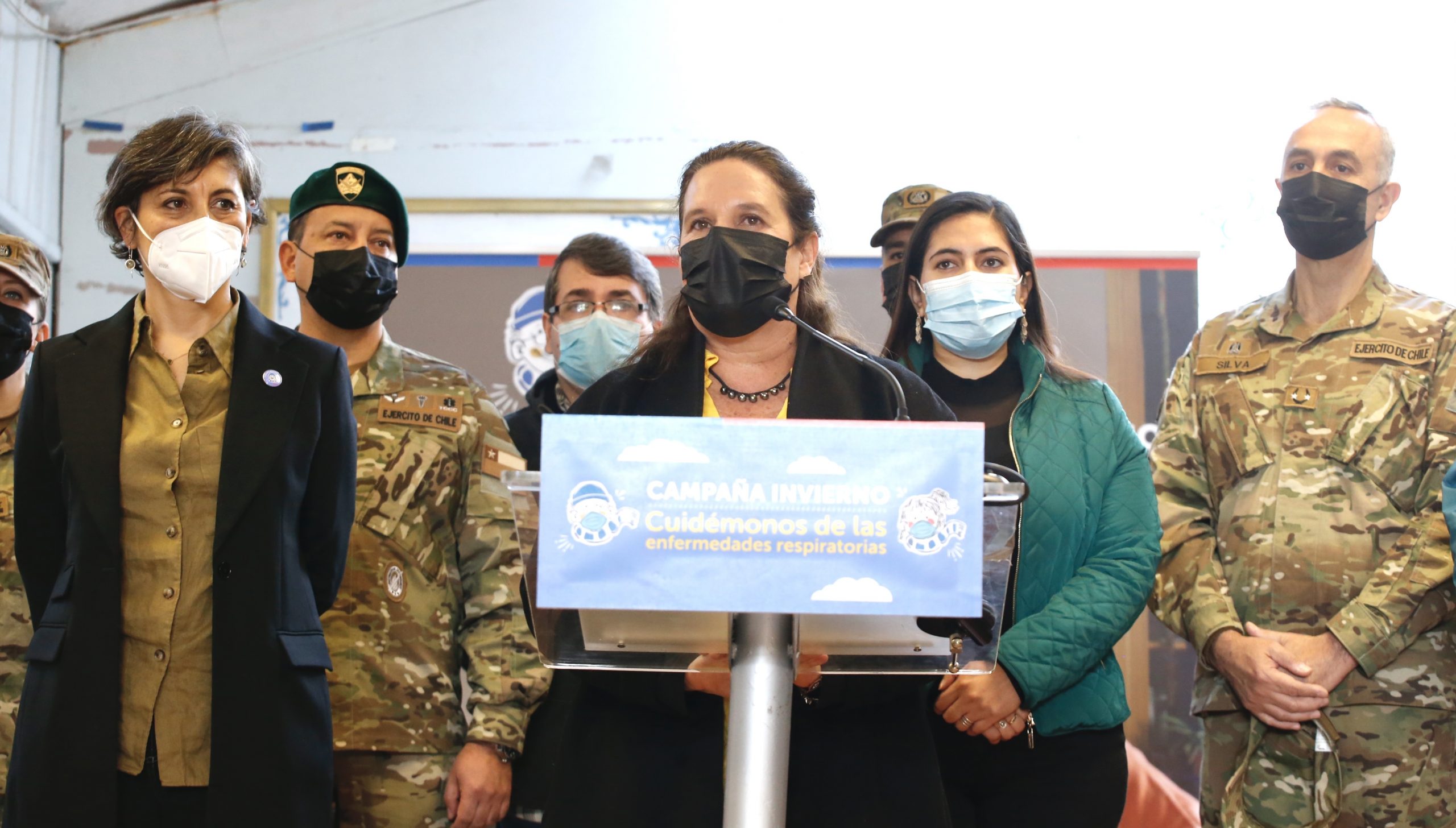 Minsal establece alianza con Ministerio de Defensa para apoyar la vacunación de Infuenza en el marco de la Campaña de Invierno