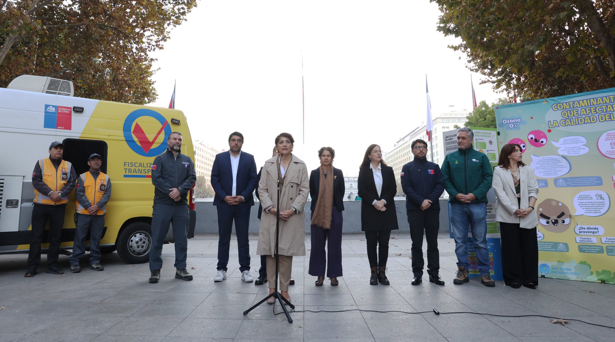 Autoridades llaman a respetar restricciones en días de contaminación atmosférica ante el aumento de enfermedades respiratorias