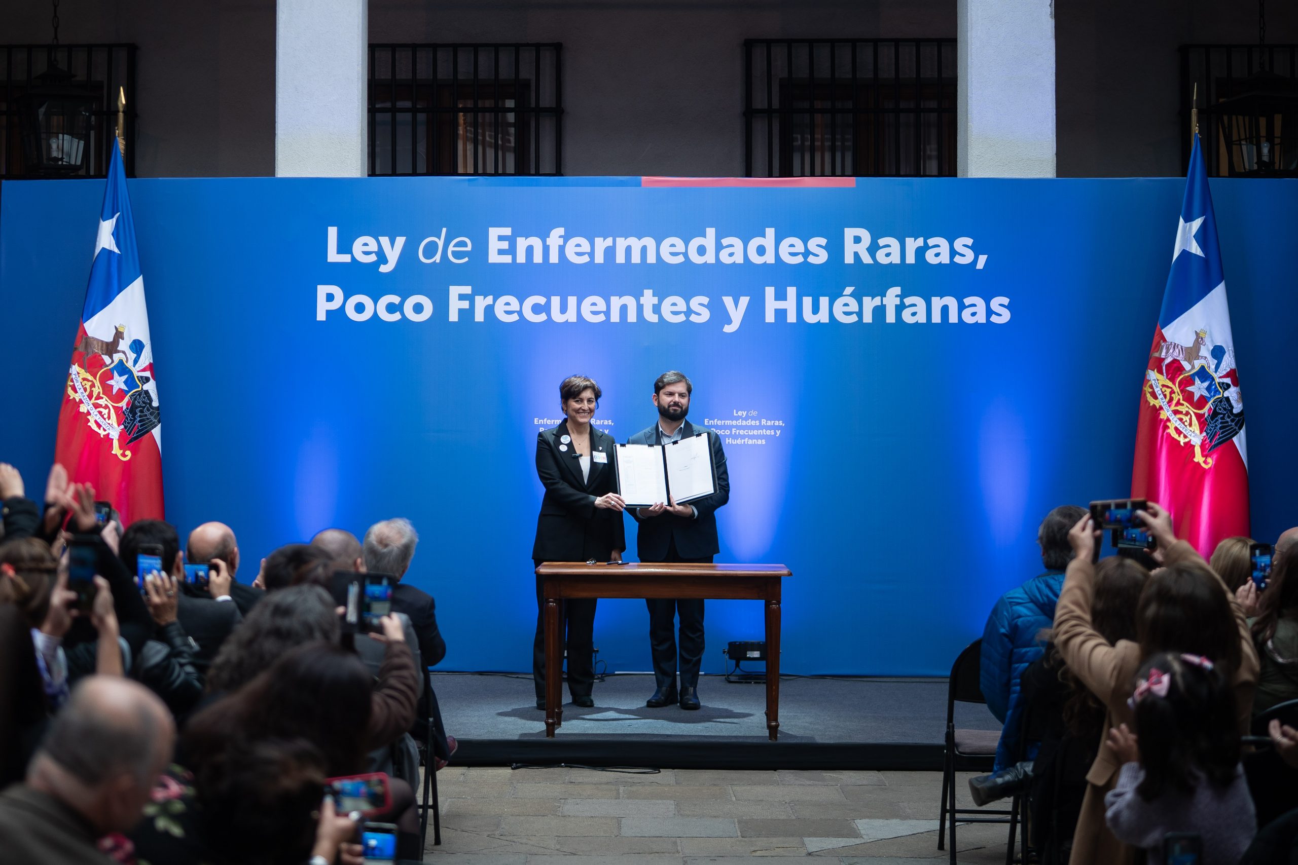 Palabras de la ministra Ximena Aguilera en la promulgación de la Ley de Enfermedades Raras, Poco Frecuentes y Huérfanas